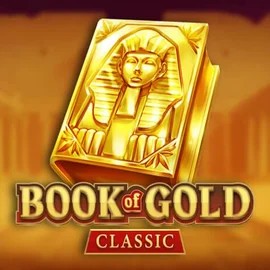 Book of Gold Classic slot visual from Playson available on onerushcasino.eu