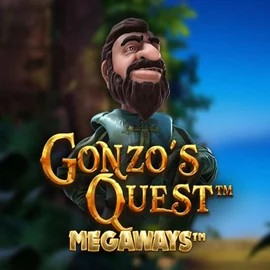 Gonzo's Quest Megaways slot logo by Red Tiger Gaming at OneRush Casino
