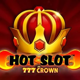 Hot Slot 777 Crown slot logo by Wazdan at OneRush Casino