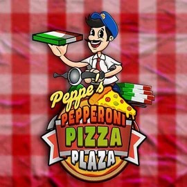Official Slots logo: Peppe’s Pepperoni Pizza Plaza by Pragmatic Play at OneRush Casino