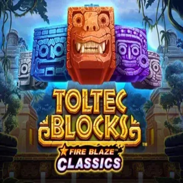 Enjoy Fire Blaze: Toltec Blocks by Rarestone Gaming – logo hosted on onerushcasino.eu